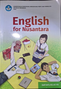 Image of English for nusantara untuk SMP/MTs kelas viii