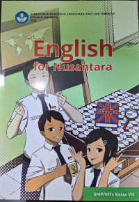 Image of English for nusantara untuk SMP/MTs kelas vii