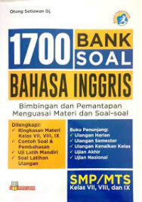 Image of 1700 Bank Soal Bahasa Inggris