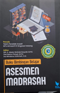 Image of buku bimbingan belajar asesmen madrasah