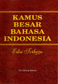 Image of Kamus Besar Bahasa Indonesia